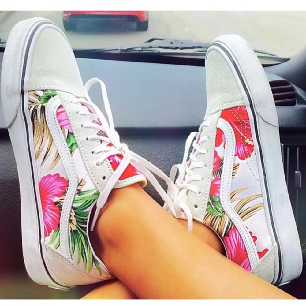 Old Skool Hawaiian Print Vans